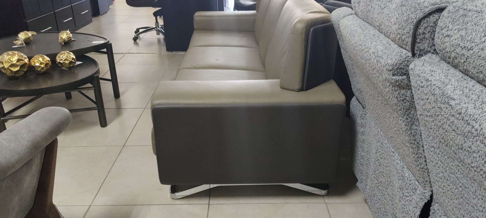 Sofa Para Oficina Piel Real 04