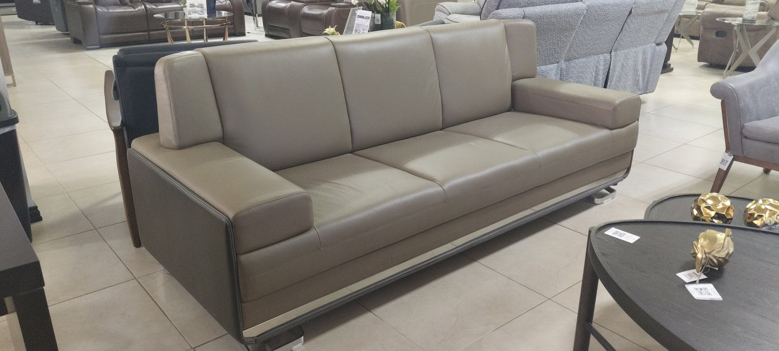 Sofa Para Oficina Piel Real 04