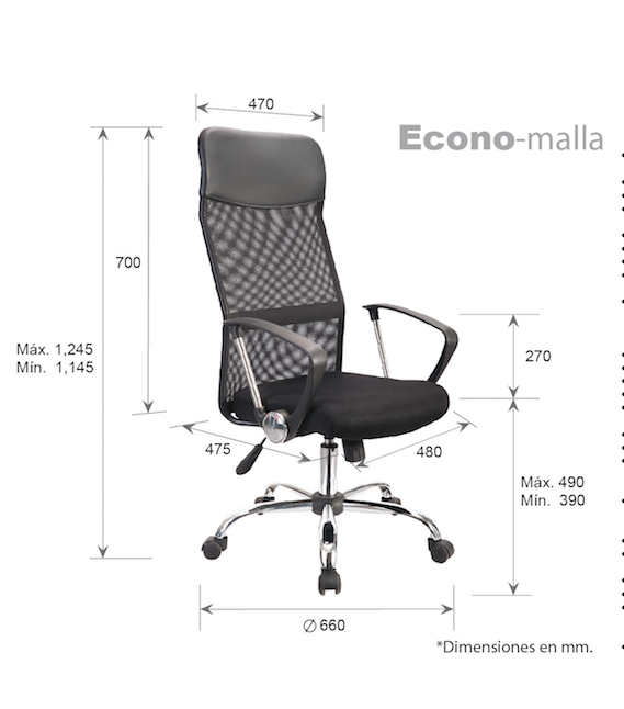 Sillon Eejecutivo De Malla
